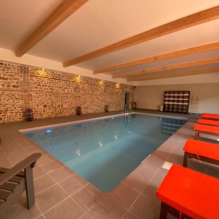 Hotel-Spa-Piscine Le Petit Castel Beuzeville-Honfleur Esterno foto