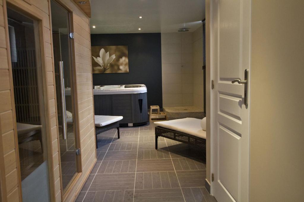 Hotel-Spa-Piscine Le Petit Castel Beuzeville-Honfleur Esterno foto