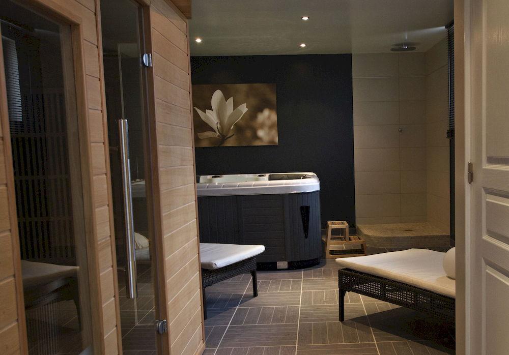 Hotel-Spa-Piscine Le Petit Castel Beuzeville-Honfleur Esterno foto
