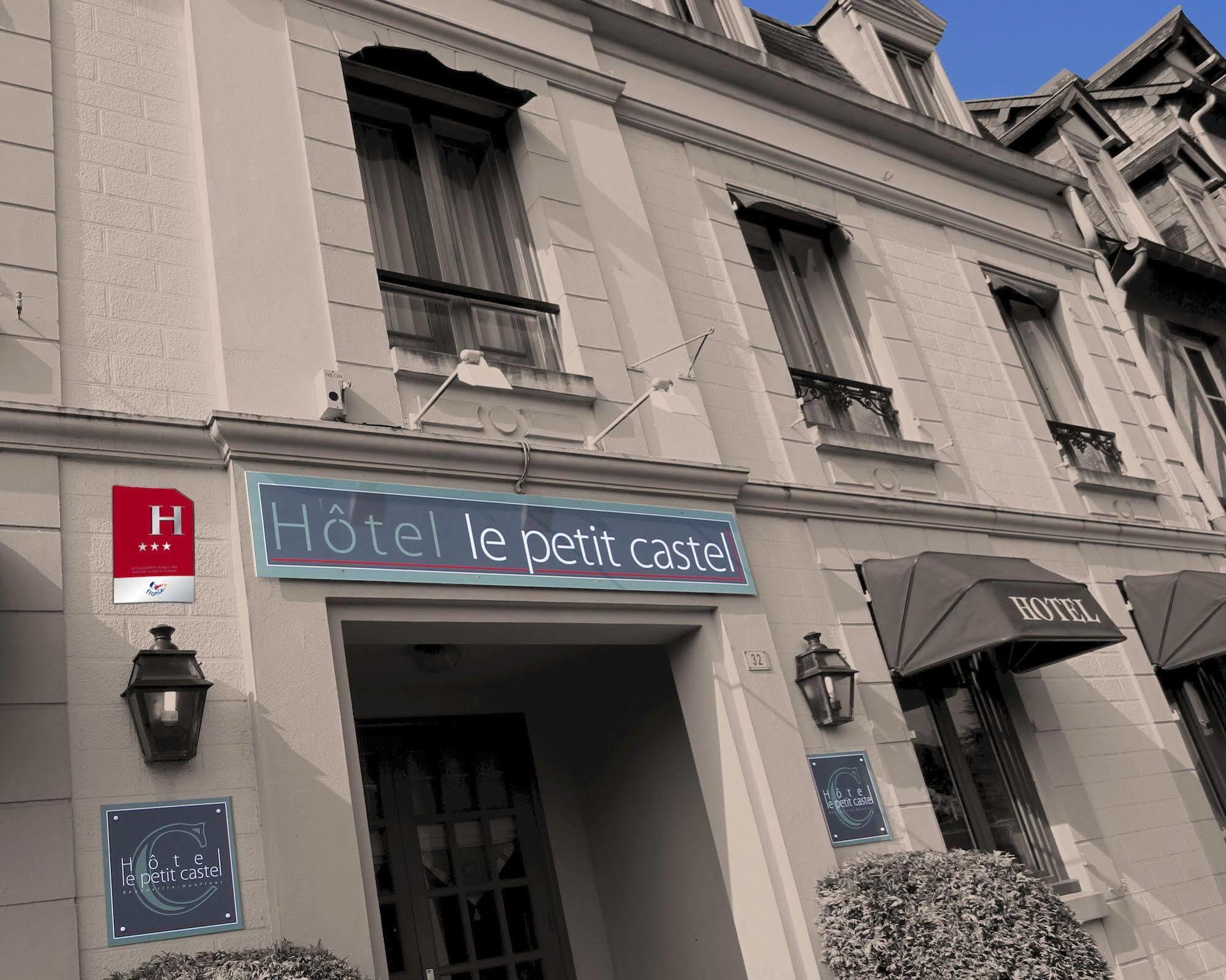 Hotel-Spa-Piscine Le Petit Castel Beuzeville-Honfleur Esterno foto