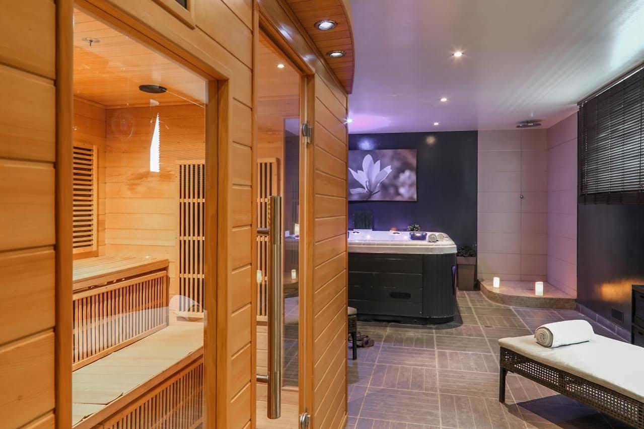 Hotel-Spa-Piscine Le Petit Castel Beuzeville-Honfleur Esterno foto