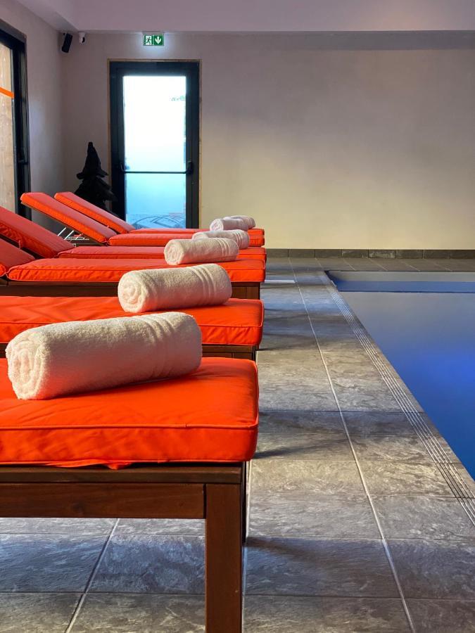 Hotel-Spa-Piscine Le Petit Castel Beuzeville-Honfleur Esterno foto
